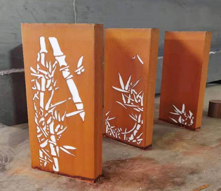 东方锈钢板灯箱